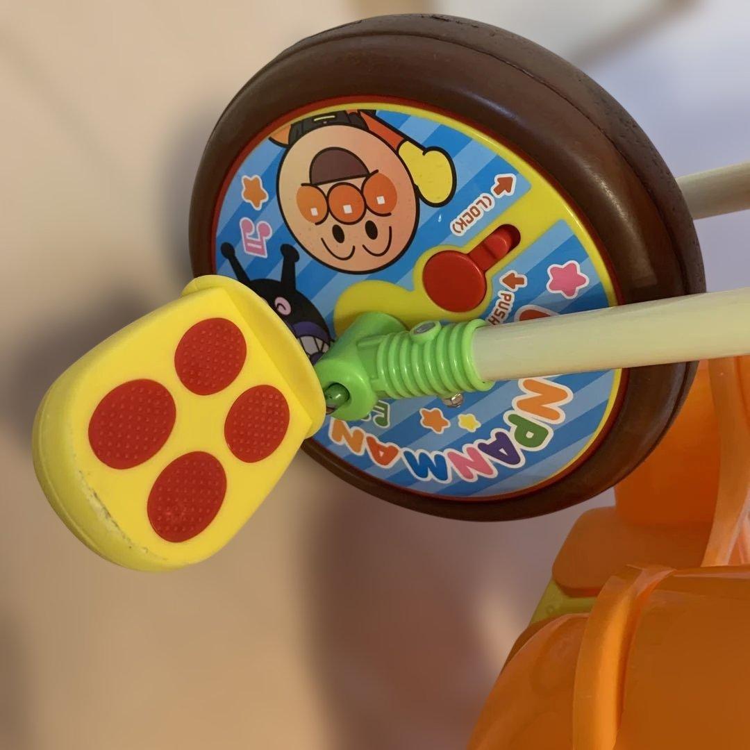 アンパンマン デラックスII 自転車 日よけ付き メロディ おしゃべりブザー