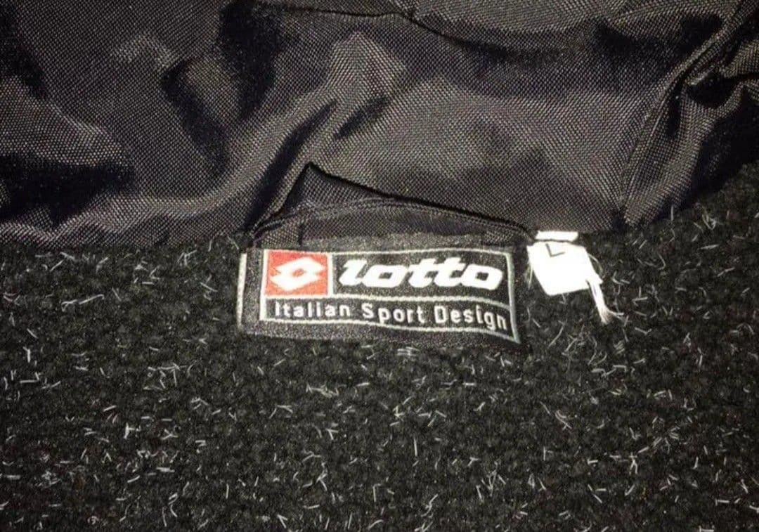 Lotto Juventus F.C. ベンチコート ジャケット ブラック 新