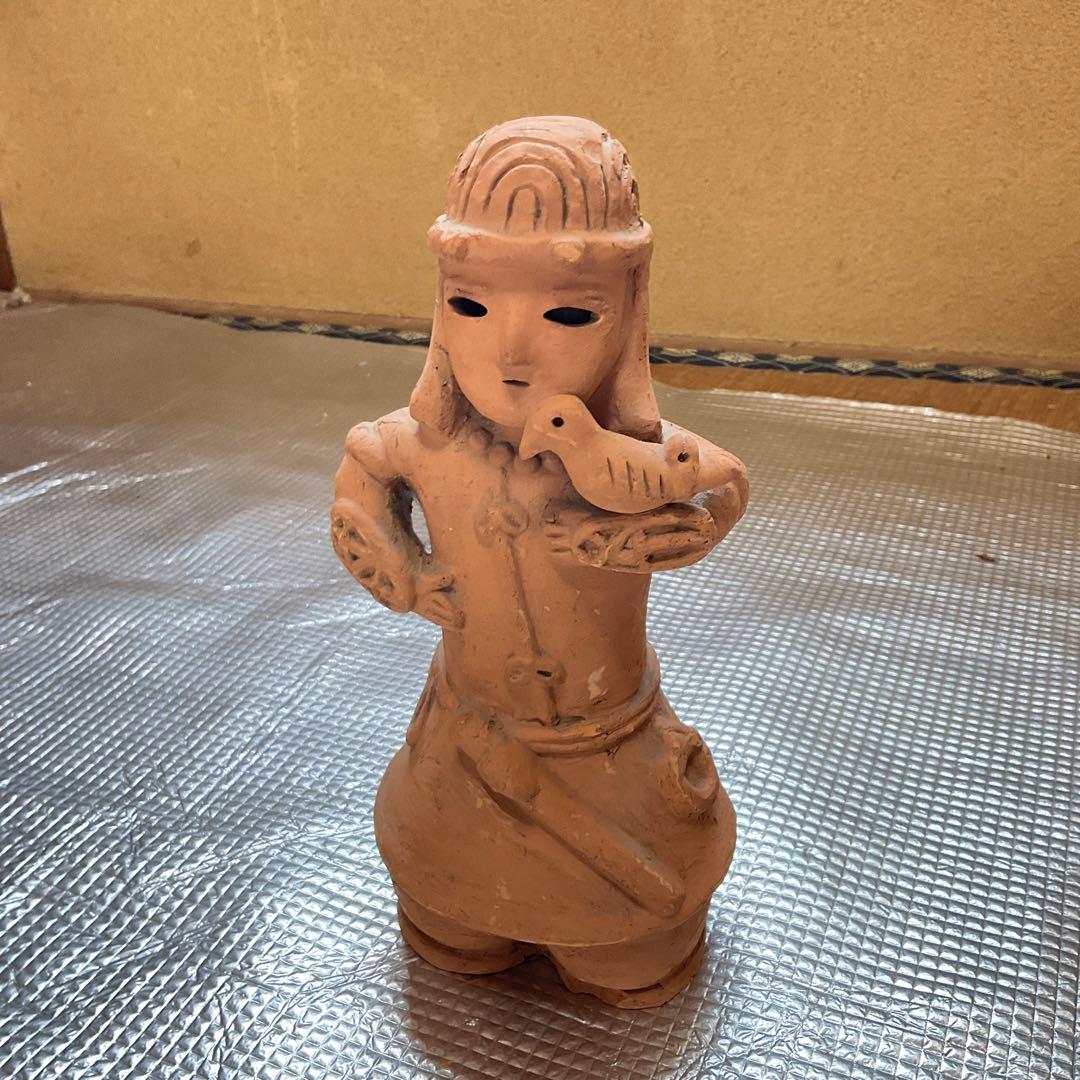 埴輪 五体セット バラ売り不可 【昭和時代に集めた物です。昭和レトロ