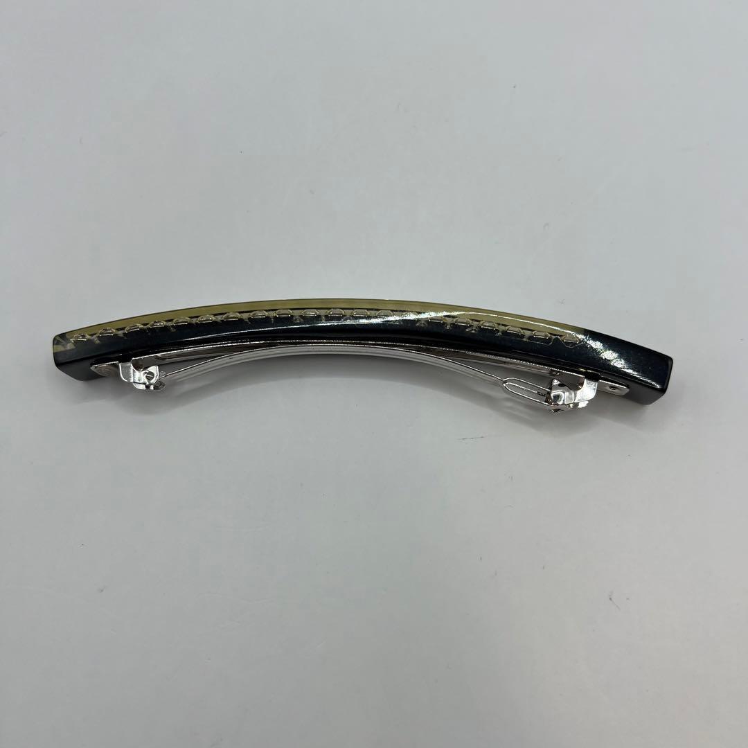 極美品】シャネル バレッタ ココマーク ラインストーン ヘア