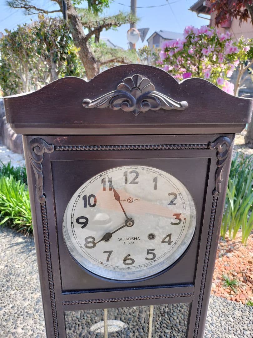SEIKOSHA クラシック木製掛時計 公式】アンティーク家具ラフジュ工房商品詳細ページ和製アンティーク