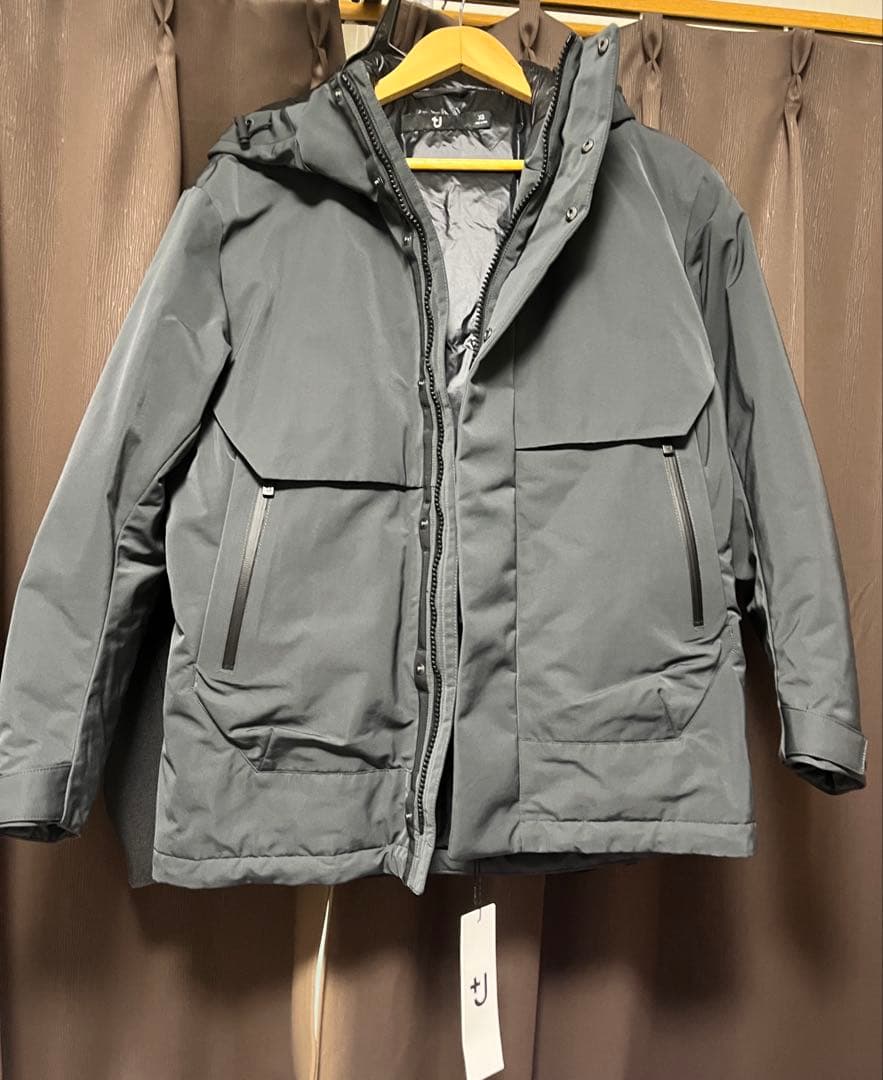 ユニクロ +j ハイブリッドダウンオーバーサイズパーカ xsサイズ - メルカリ
