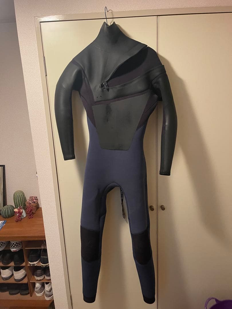 ビーウェット　オーダー品　ウェットスーツ フルスーツ セミドライ SURFBOARD BANK限定 BEWET ビーウェット T4ZIP 5/3MM 22-23モデル