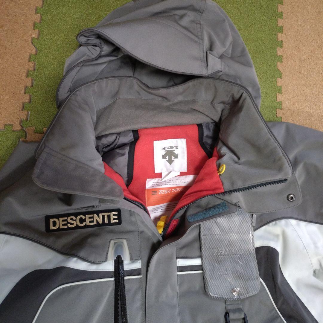 オガサカスキー別注品ウエア上下（ゴールドワッペン） DESCENTE製