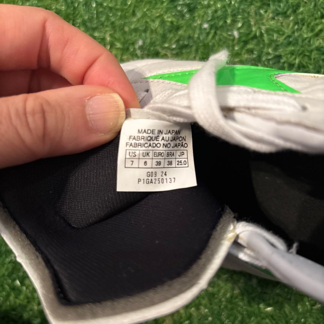 Mizuno Morelia （モレリア）サッカースパイク限定足グレー/グリーン