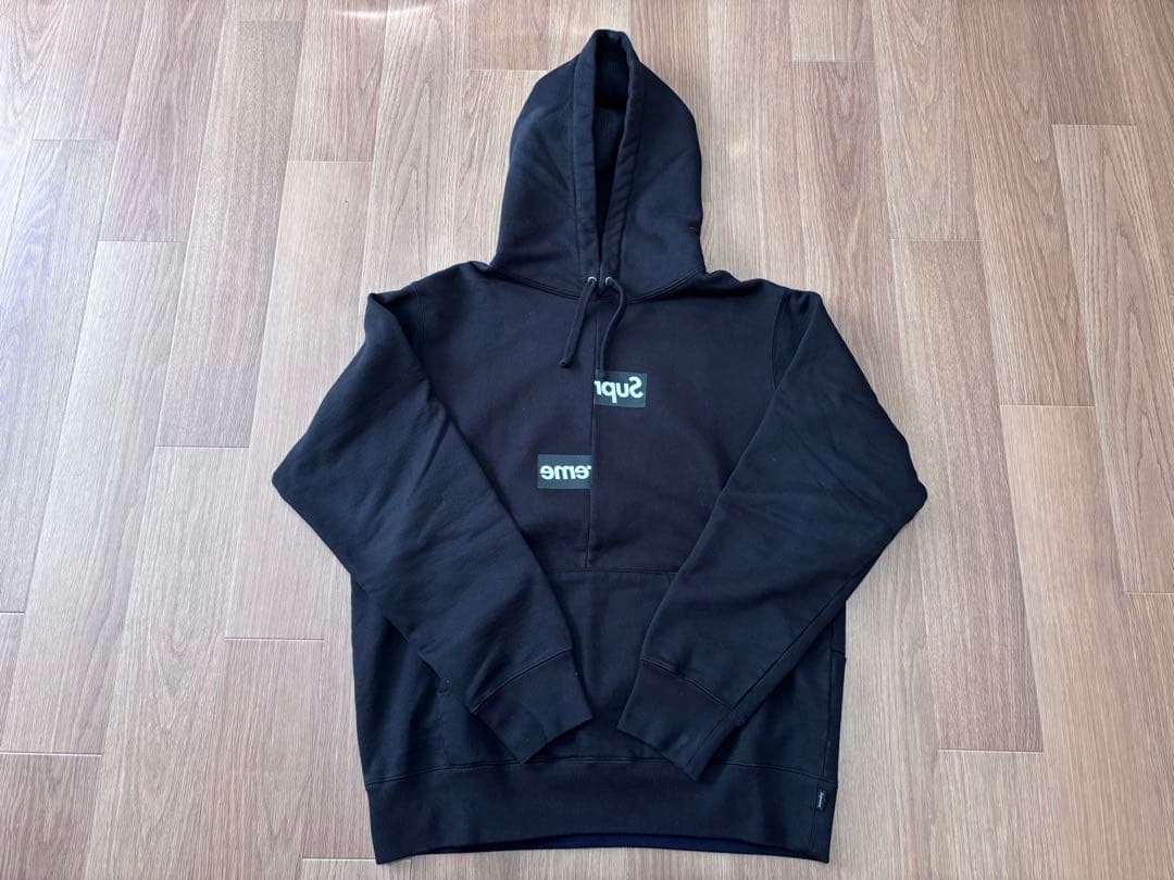Supreme COMME des GARÇONS パーカー ブラック Supreme（シュプリーム） Supreme×COMME des GARCONS コムデギャルソン