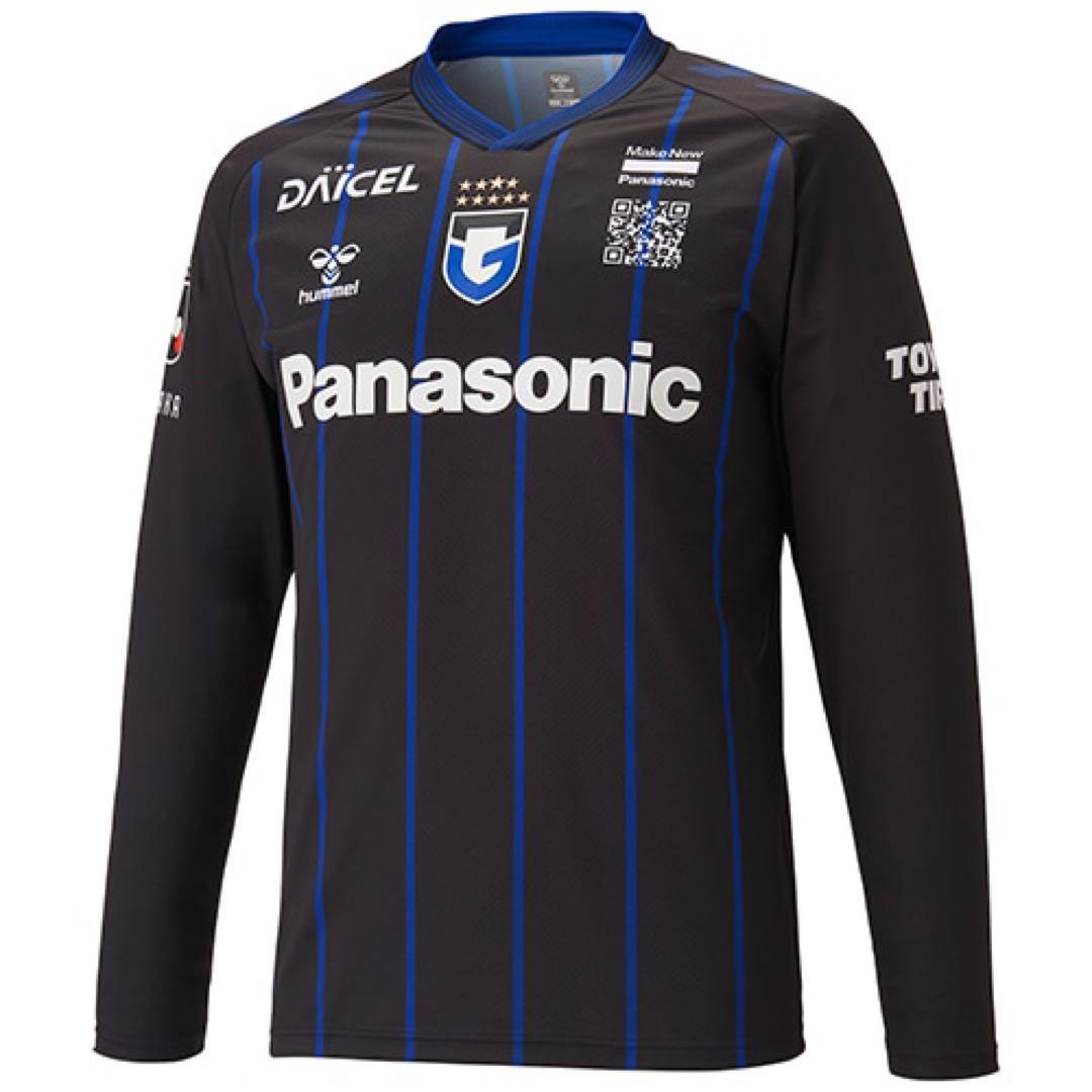 ガンバ大阪 レプリカ長袖ユニフォーム ヒュンメル製 - メルカリ