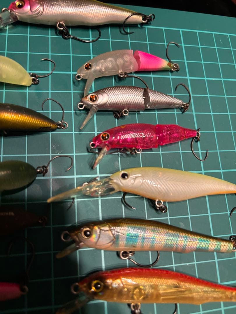 エリアトラウト引退セット ミノー・プラグルアー50個以上