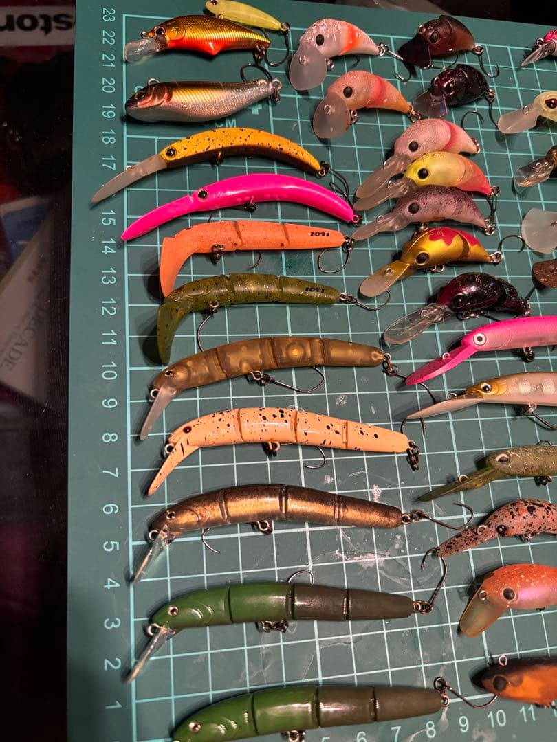 エリアトラウト引退セット ミノー・プラグルアー50個以上