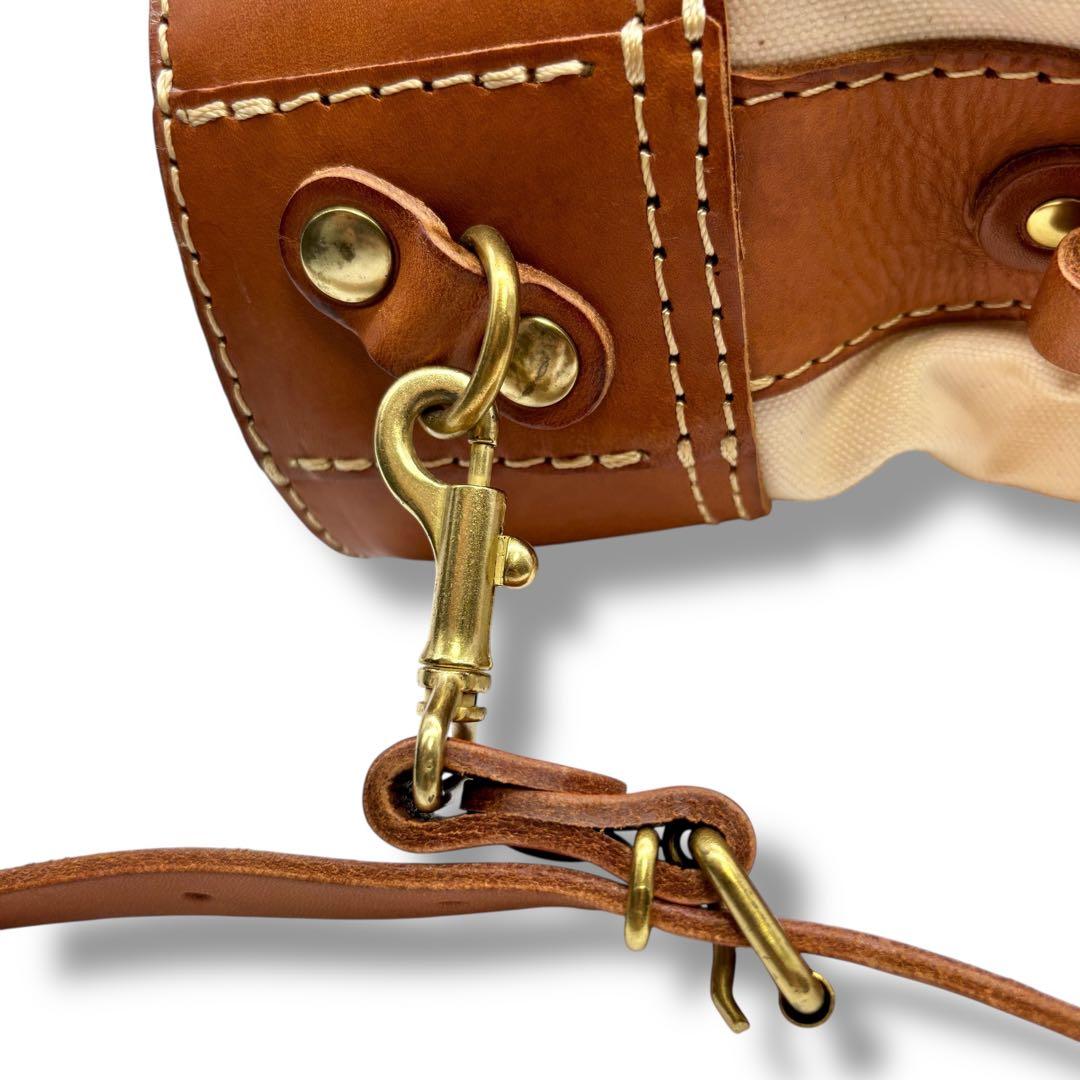 HERZ リュック キャンバス キナリ 帆布 ラティーゴ ベージュ - メルカリ