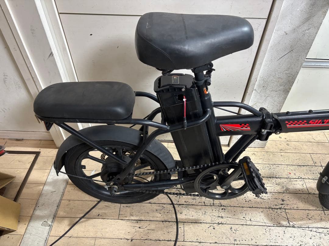 SUNPIE 電動自転車自転車 スポーツタイプ ブラック