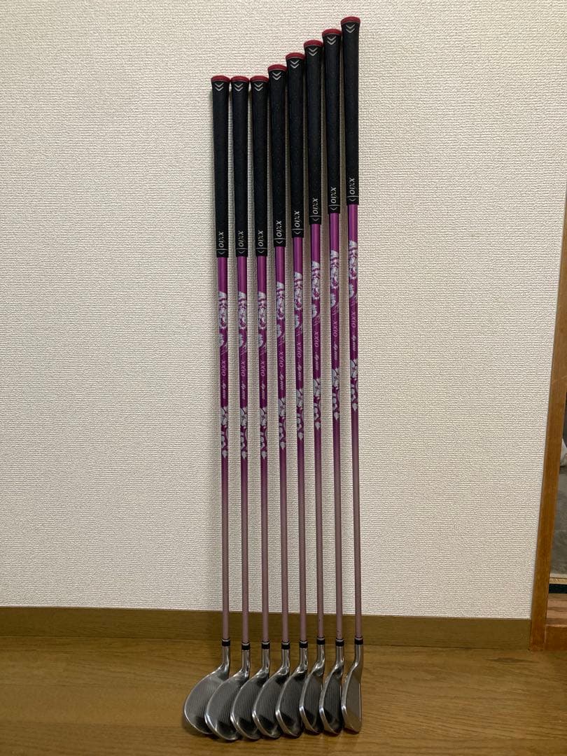 ゼクシオ10 XXIO レディース アイアン 4本セット A MP1000 豪華7本