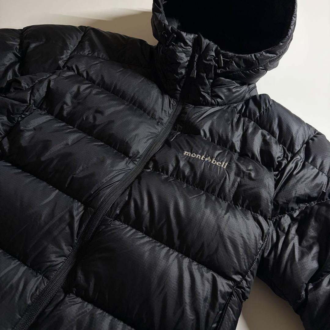 極美品 800FP mont-bell モンベル ライトアルパインダウン パーカ