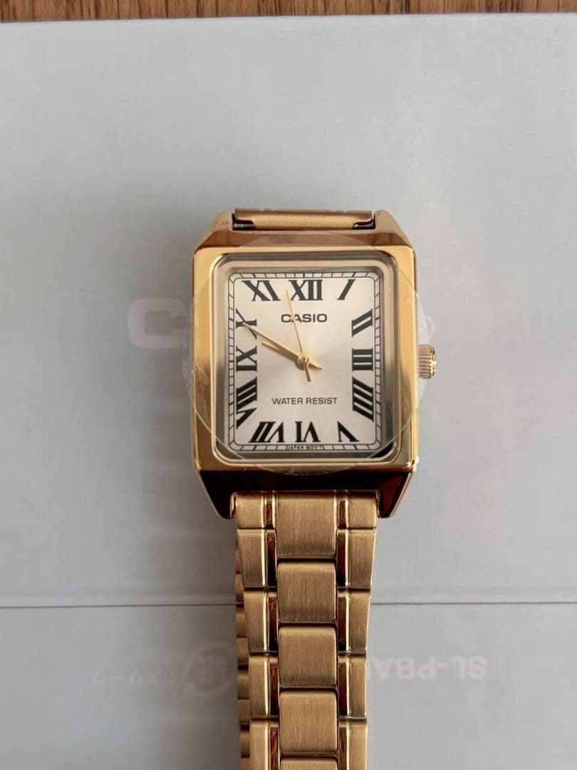 CASIO カシオ LTP-V007G-9B ゴールド 腕時計 試着のみ新品同様 CASIO カシオ LTP-V007G-9B ゴールド 腕時計 試着のみ新品同様 - メルカリ