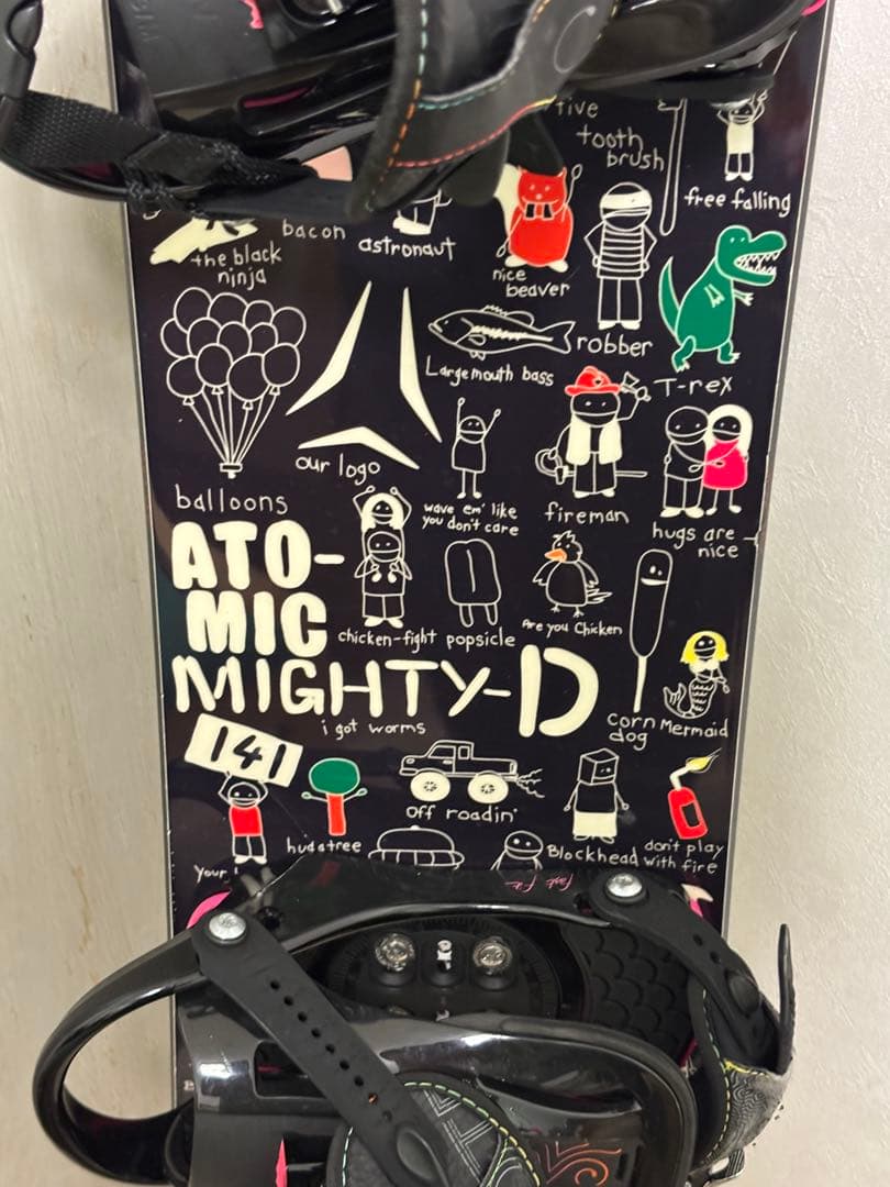 Atomic Mighty-D 141cm スノーボード ビンディング・ケース - メルカリ