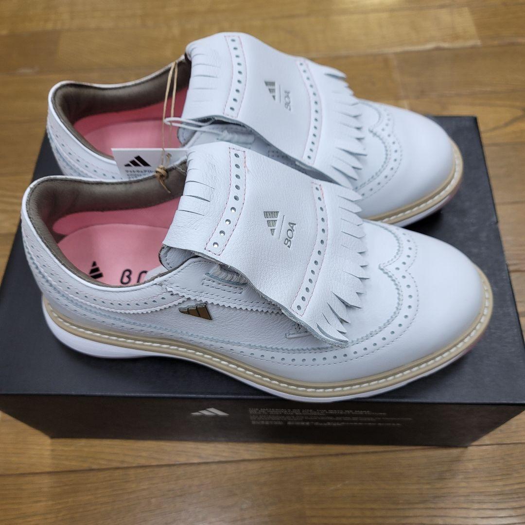 【未使用】アディダス ゴルフシューズ MC87 ボア 23.5cm