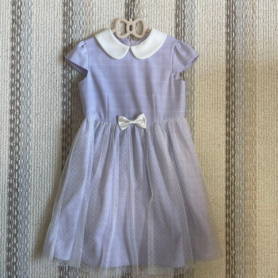 キャット】ネイビー ジャケット付きドレス 130サイズ フォーマル