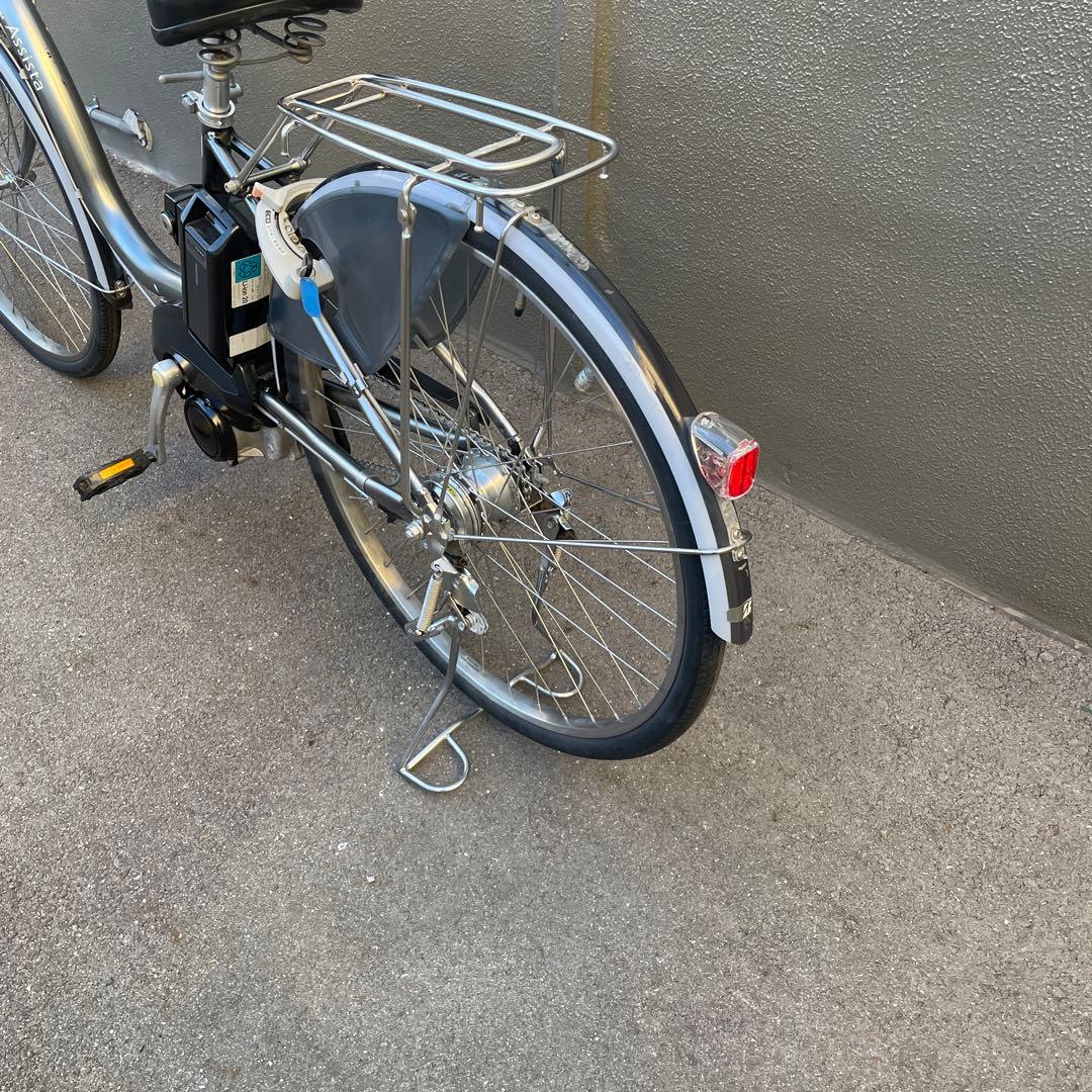 ブリヂストン電動アシスト自転車26インチ 12.3Ah グレー