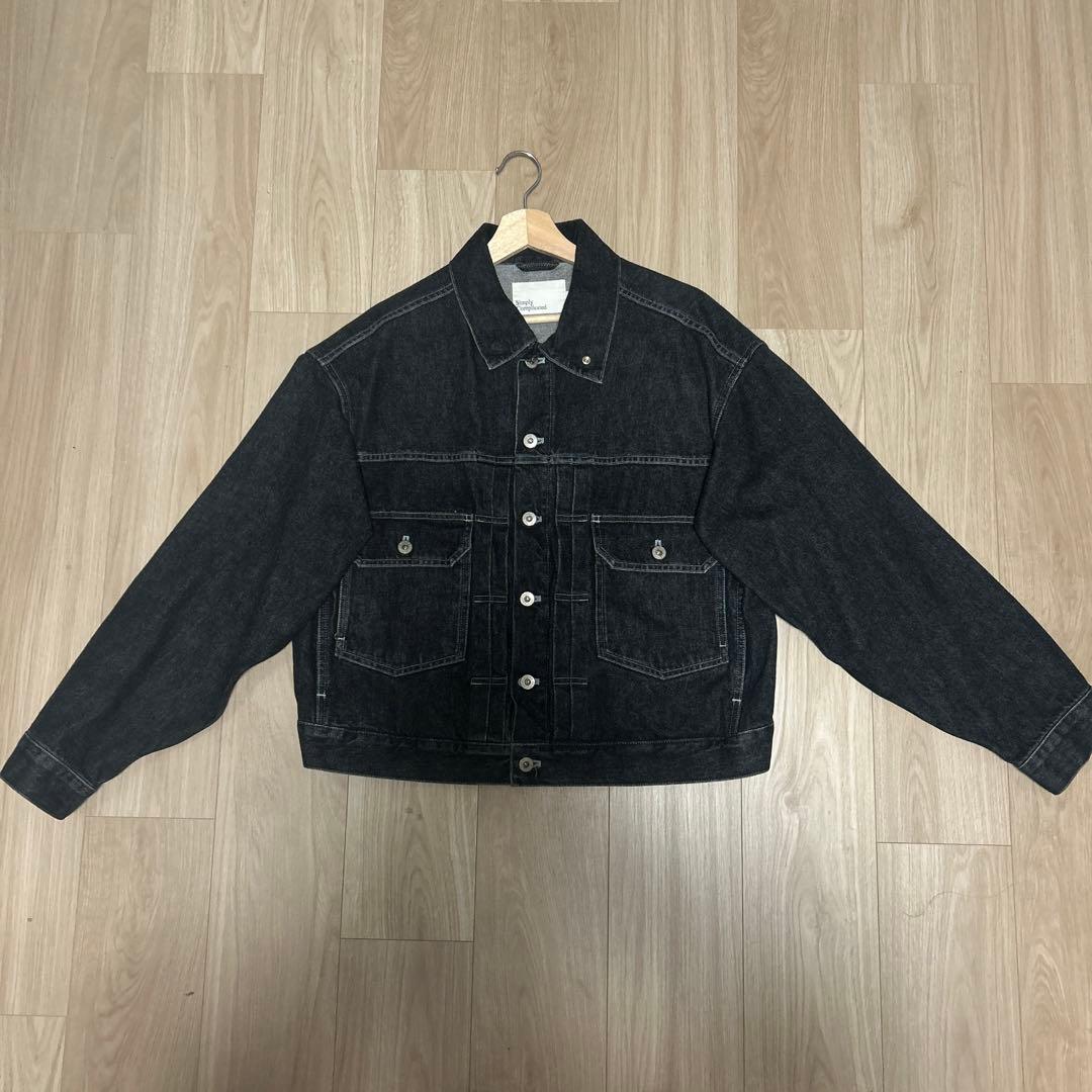 simply complicated BF DENIM JACKET STONE