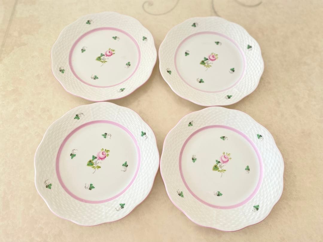 ヘレンド ウィーンの薔薇 食器16点セット