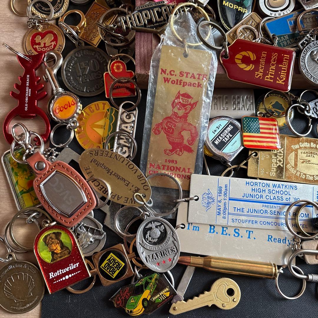 JUNK ／メタルキーチェーン／ まとめ売り／VINTAGE ／USA