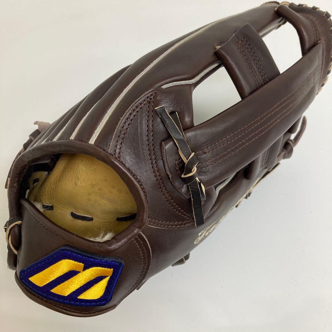 f 326-34 MIZUNO 硬式グローブ　World Win World Win-ワールドウィン-赤カップ（硬式用）青カップ（軟式用