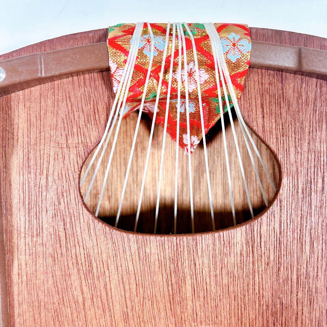 希少】だれでも弾ける 高級三尺琴 弾龍 短琴 和楽器