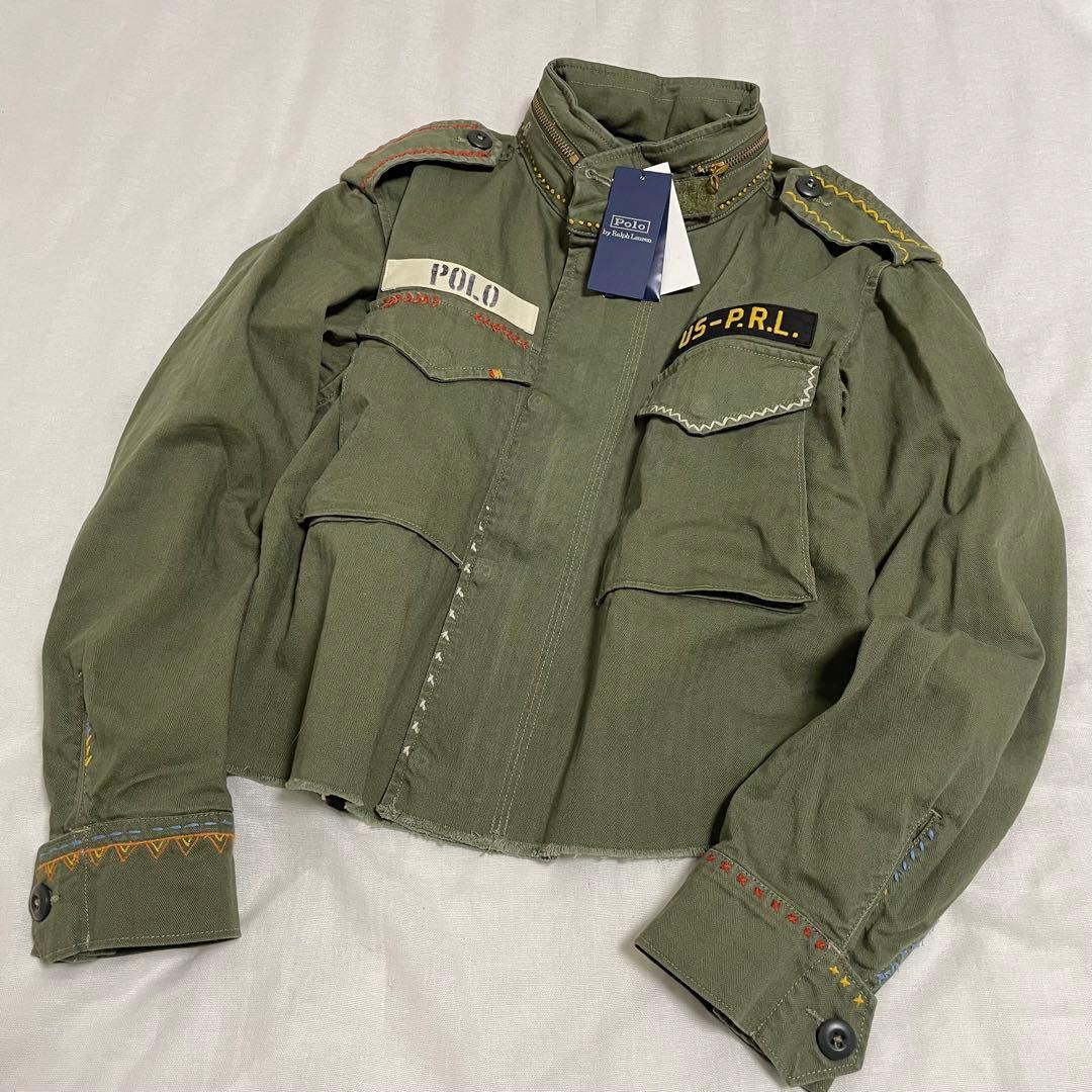 新品♡ラルフローレン♡ボクシーフィット デストロイドヘムジャケット