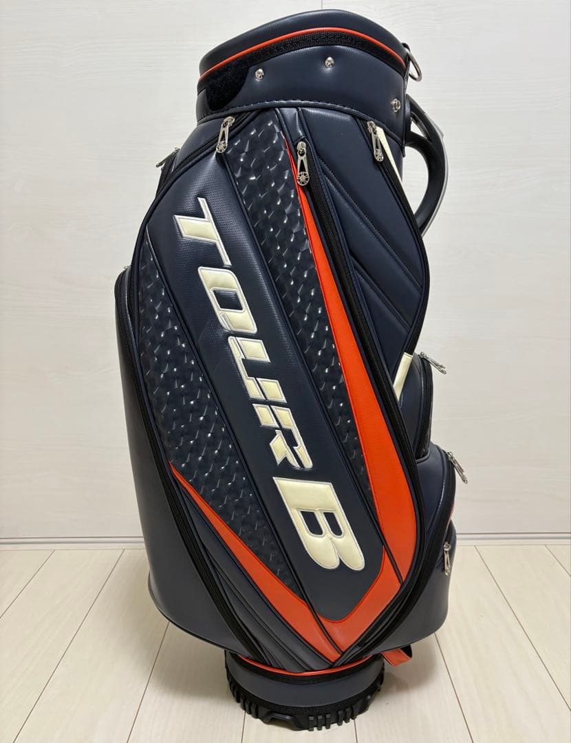 ブリヂストン TOUR B CBG910-NA 9.5型キャディーバッグ - ゴルフバッグ