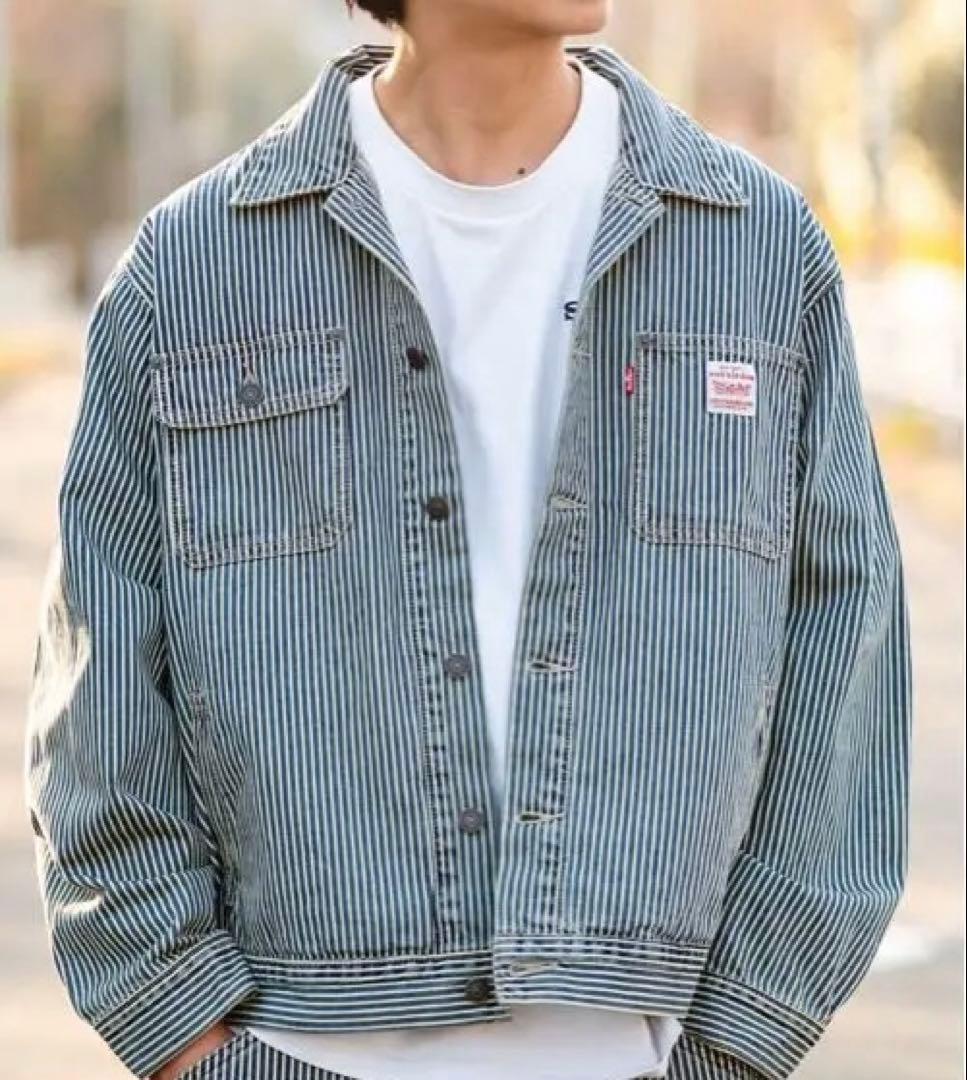 ★新品タグつき★リーバイス WORKWEAR SUNRISEトラッカージャケット リーバイス LEVI'S WORKWEAR SUNRISE トラッカージャケット （Browns