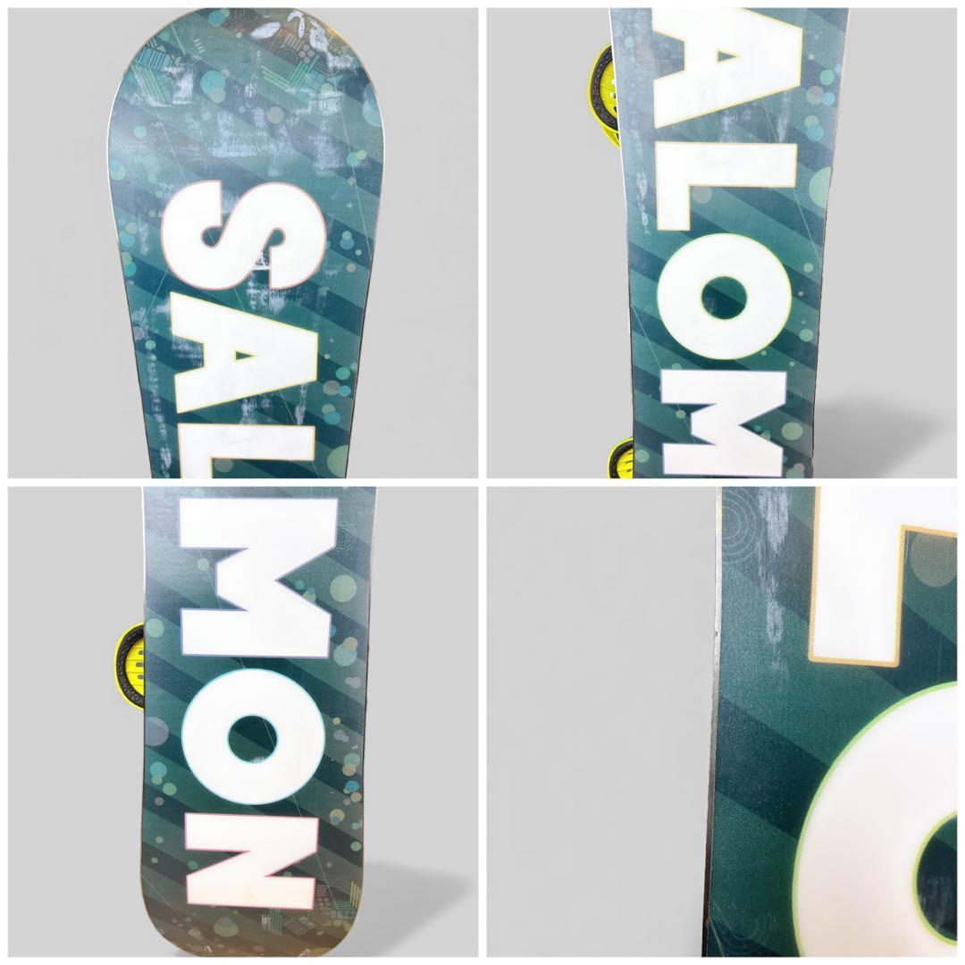 美品】SALOMON×FLUX レディース スノーボード 3点 138cm 最