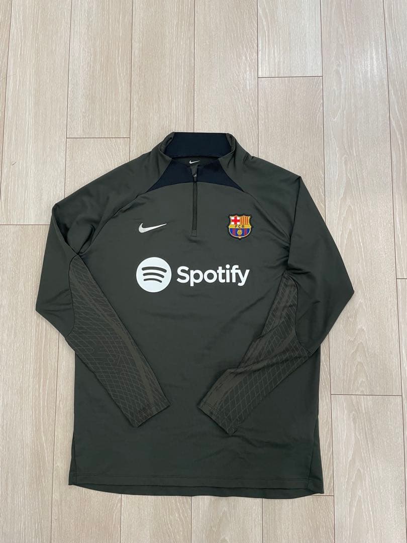 Nike FC バルセロナ ジャージセット オリーブ NIKE ナイキスペイン ラ