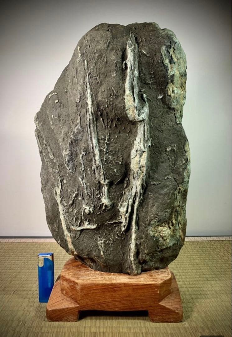 4273 粕川麒麟石 ウブ  横20×高43(cm)20.85kg