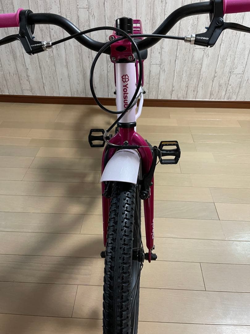 引取限定）ヨツバサイクル ピクニック20インチ ピンク色 2021年頃モデル