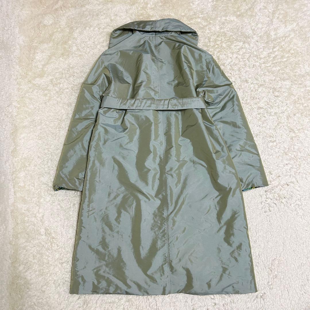 極美品✨TOKUKO 1er VOL コート 星座柄 ビッグカラー 中綿 玉虫色