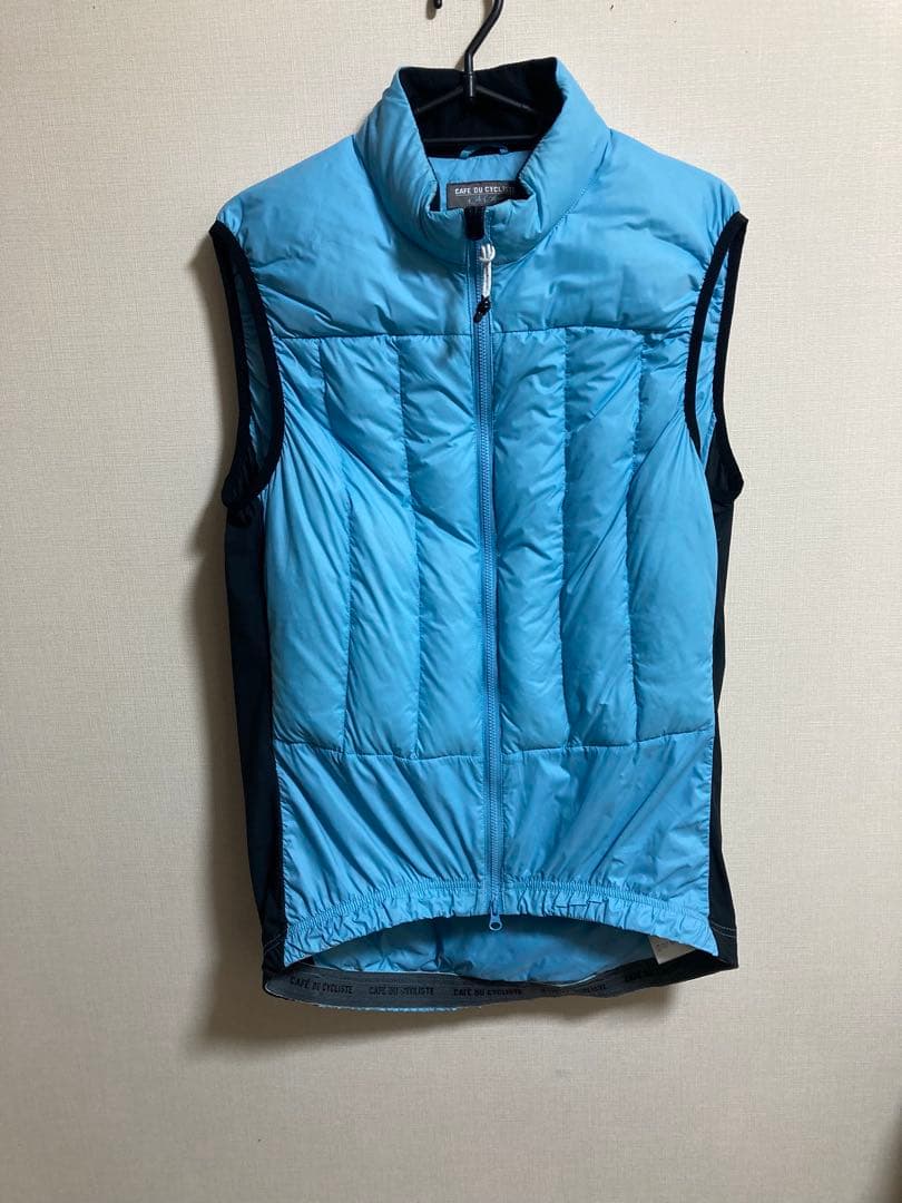 カフェドシクリステ　ALEXIA unisex ダウンジレ　L サイクルウエア 中綿サイクルジレ【ALEXIA】｜Cafe du Cycliste（カフェドシクリステ