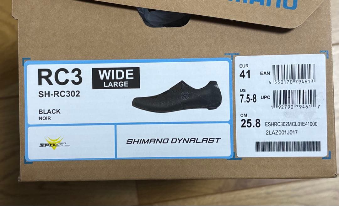 SHIMANO ビンディングシューズ SH-RC302 41(25.8cm)