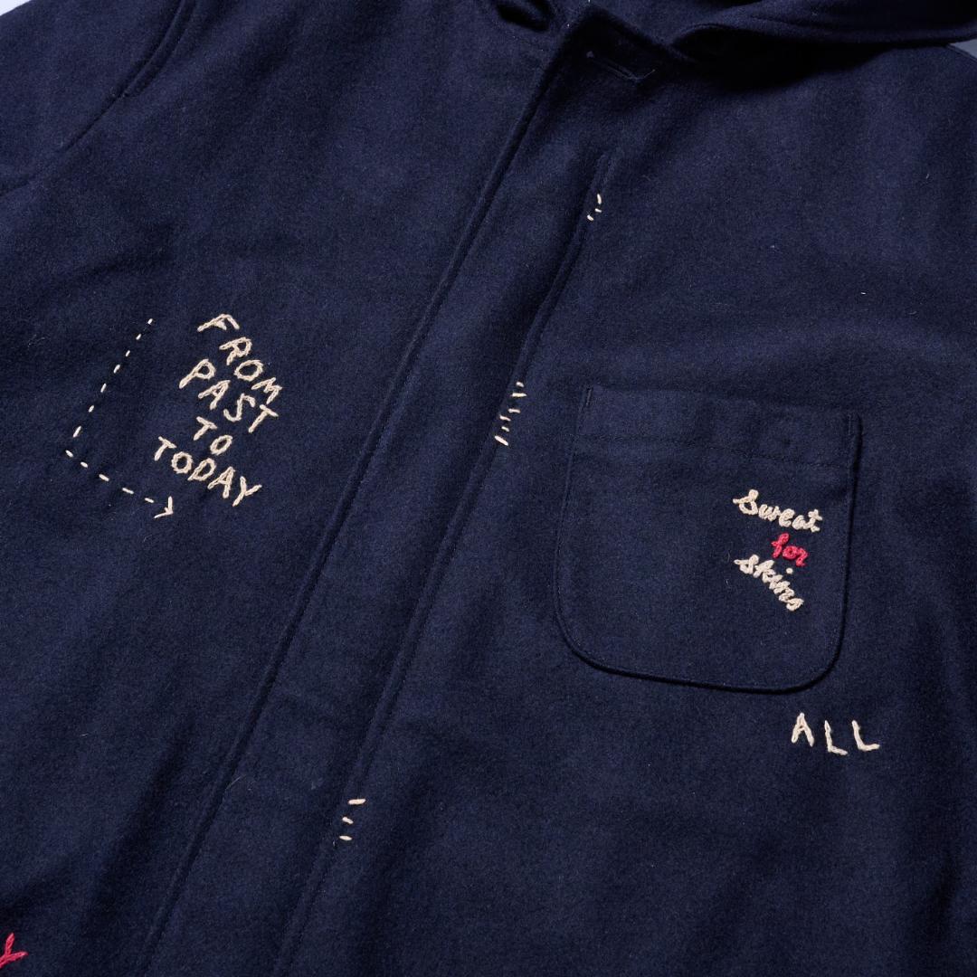 PORTER CLASSIC MELTON COAT W/ HOOD 金沢限定 メンズ