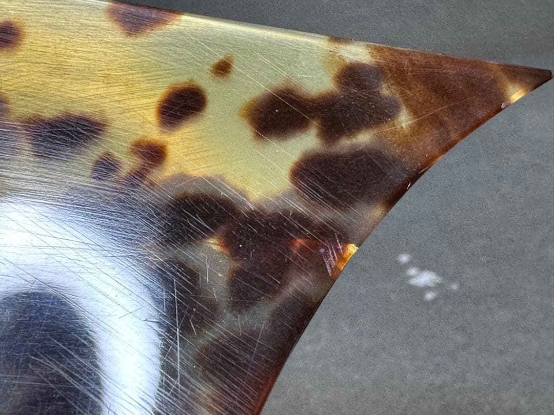 高級 津軽三味線 鼈甲撥 天然素材 バチ 和楽器 民謡 アンティーク 細密細工