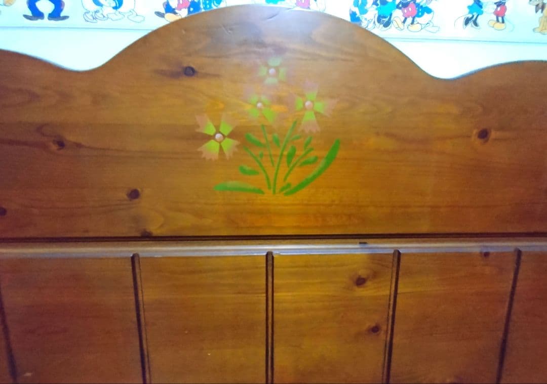 値下げ アンティーク2段ベンチ型チェスト 大阪府直接引き取りのみ(発送