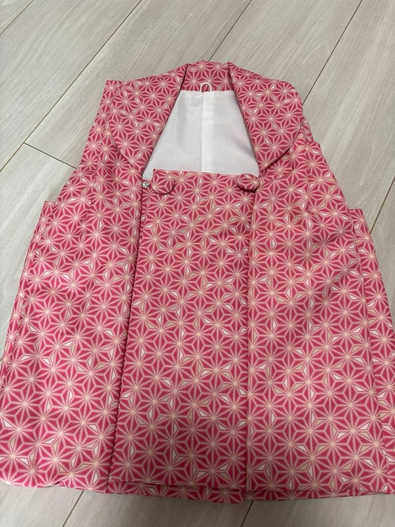 KAGURA 式部浪漫✳︎子供用着物 花柄 ピンク系 3歳