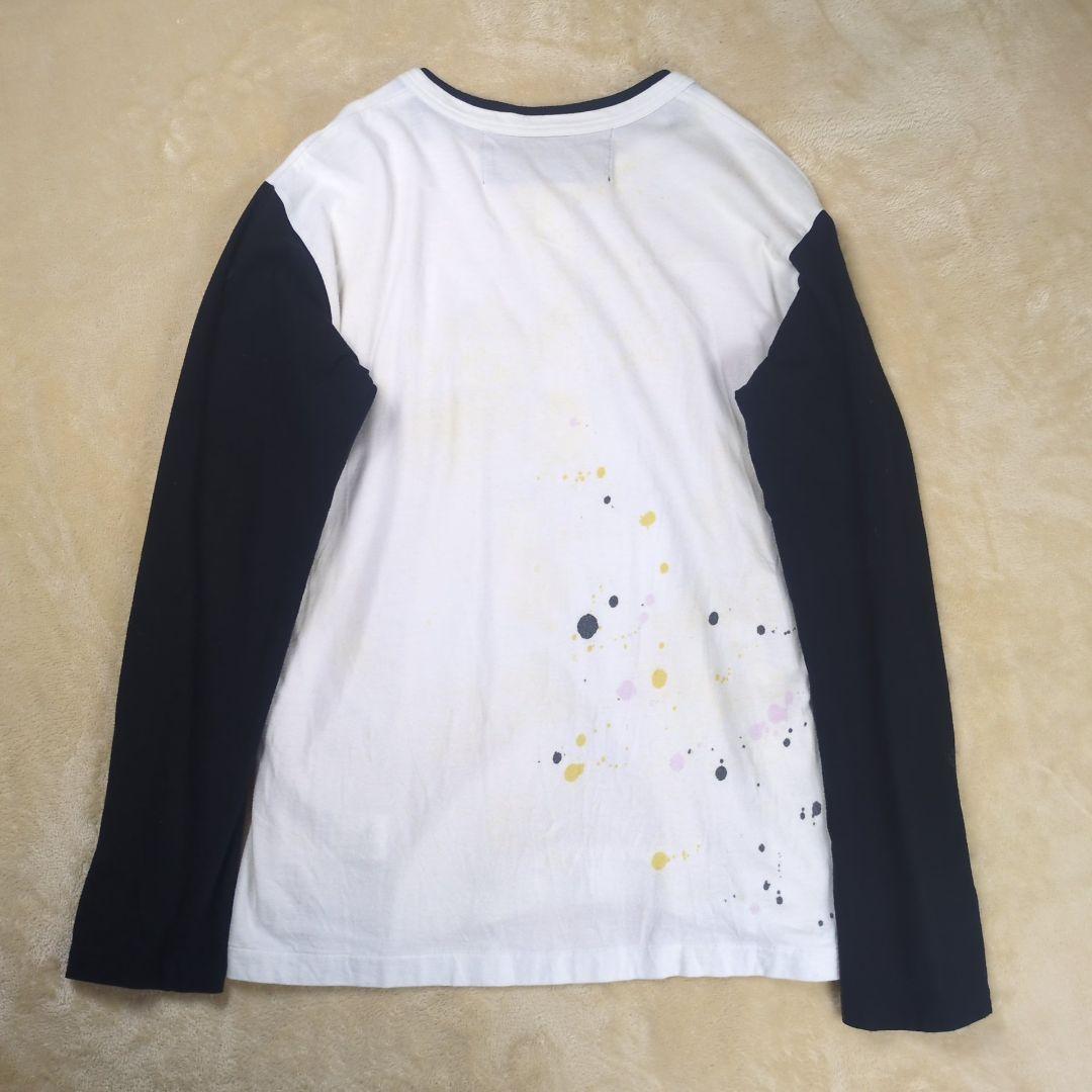 希少】ヨウジヤマモトプールオム 08SS 敗残兵期 復刻 プリント ロンT