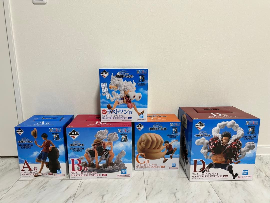 一番くじ海賊王への道ワンピースフィギュア　A賞B賞C賞D賞ラストワン賞 一番くじ ワンピース TVアニメ25周年 ～海賊王への道～｜一番くじ