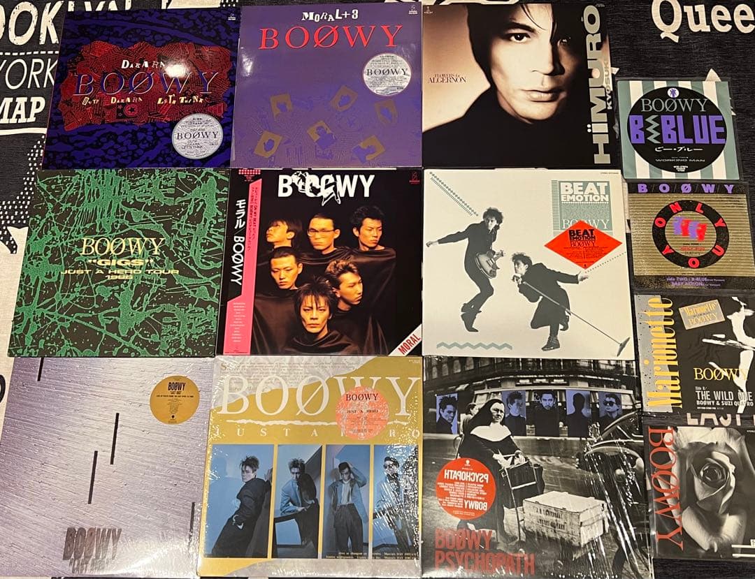美品】BOOWY 氷室京介 レコード セット//LP/布袋寅泰/DVD/CD - メルカリ