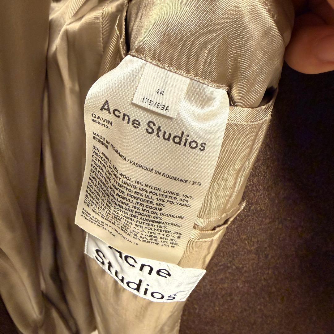 ⭐︎Acne Studios GAVIN チェスターコート 44 ブラウン 美品 - メルカリ
