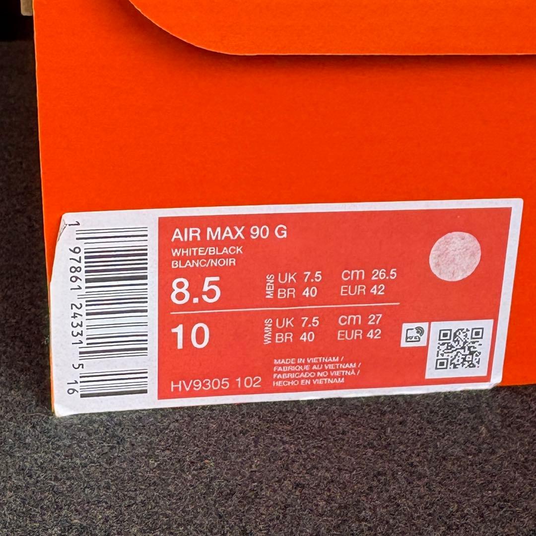 シューズ(男性用) NIKE GOLF AIR MAX 90G 26.5cm