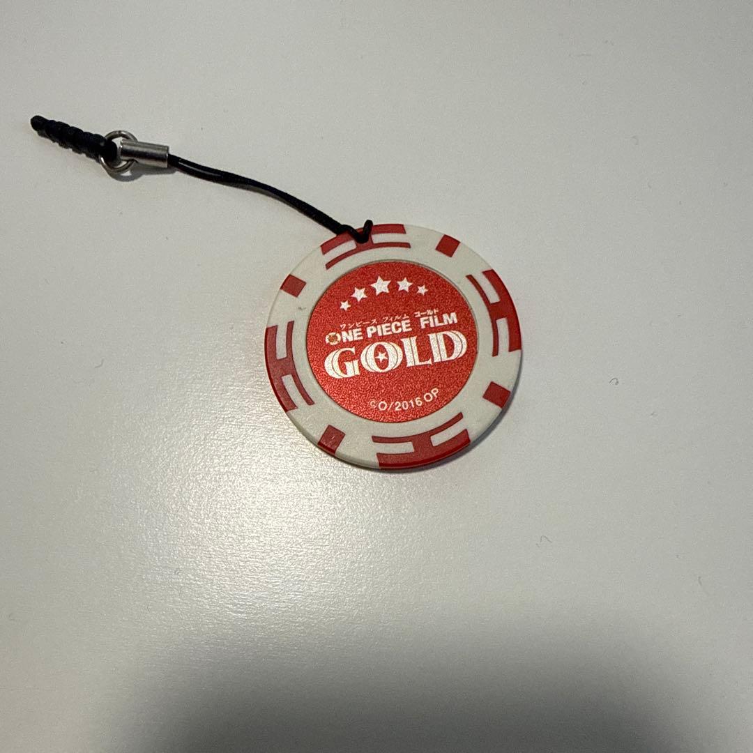 ONE PIECE FILM GOLD ルフィ 入場特典 カジノチップ - メルカリ