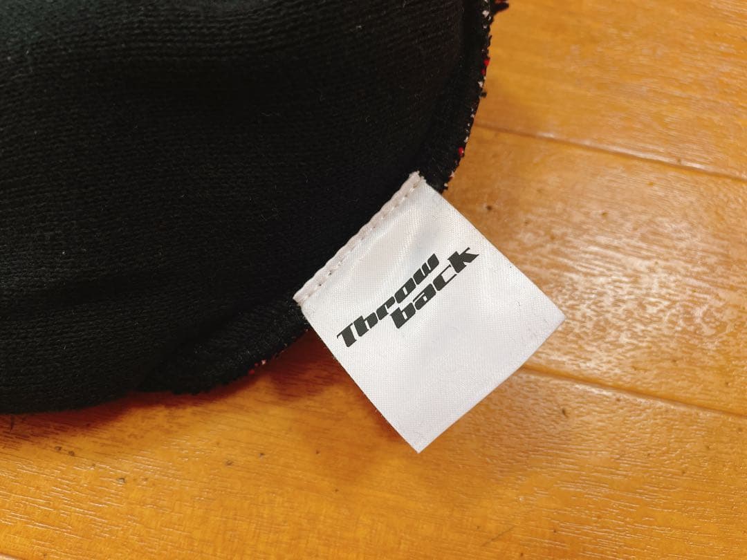 THROWBACK 2000 XXL ビーニー ニット帽 ブラック JNKMN