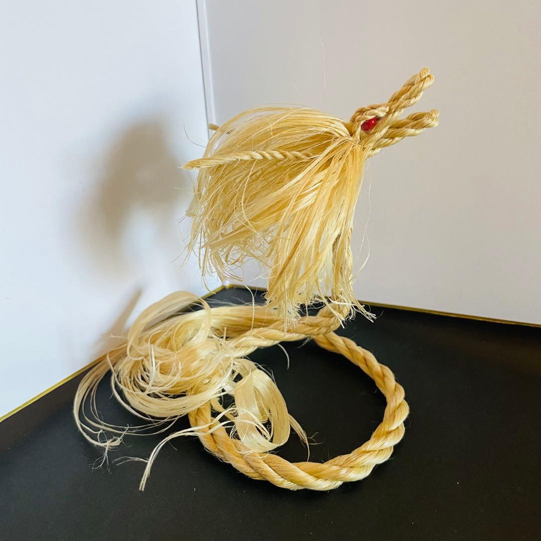 巫女おまもり 精麻龍神イザナミ（梅）龍神 天然素材 龍 正月 浄化