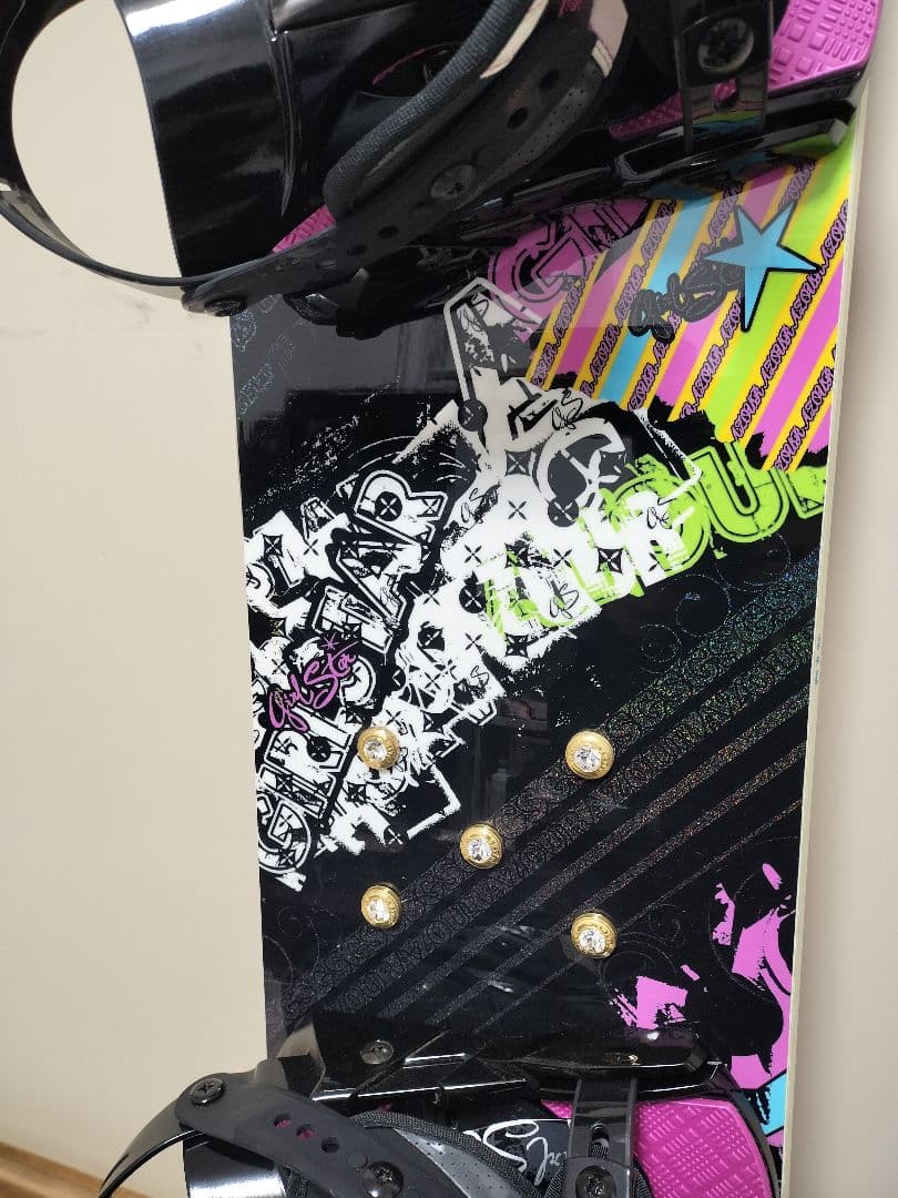 GIRLSTAR スノーボード 147cm ビンディング付 ケース付 レディース